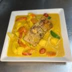 Best Grilled Salmon Mango Curry in Burlington, MA